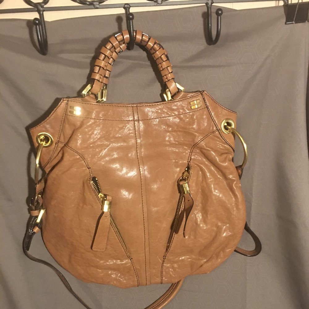 'Gwen' Faux Leather Crossbody Bag by ORYANY
